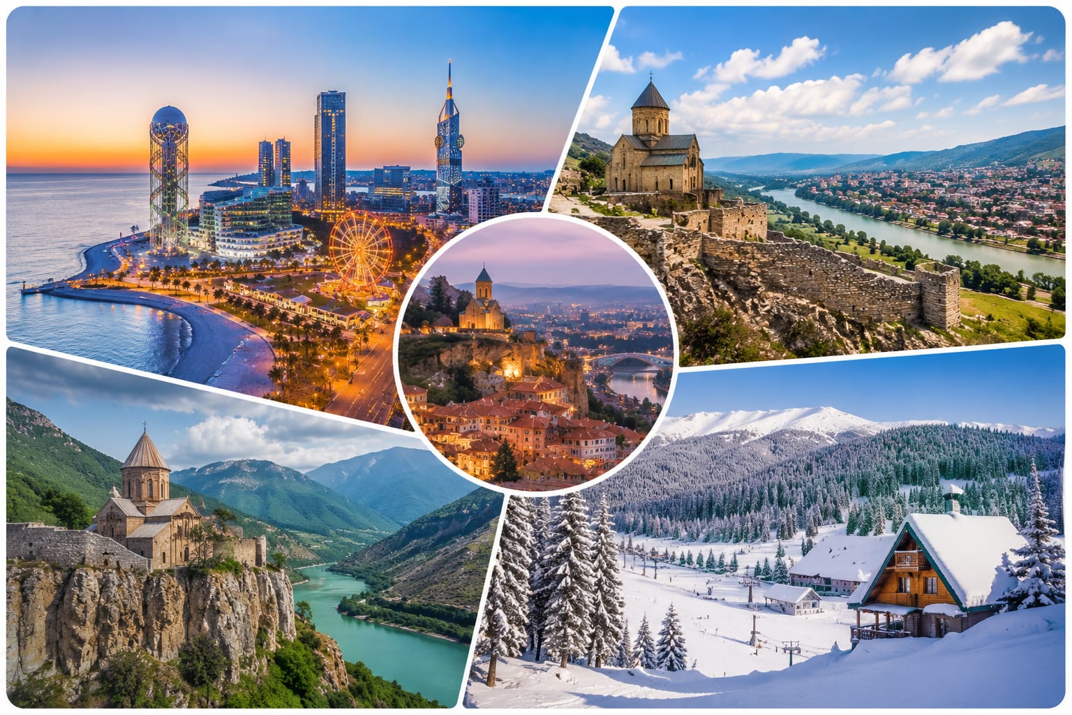 8 Days / 7 Nights Georgia Tour Starting from Batumi